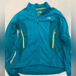 Blue North Face Zip up